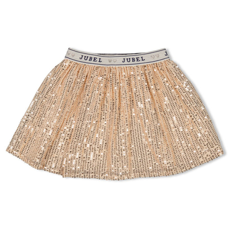 Meisjes Rok - Dream About Summer van Jubel in de kleur Champagne in maat 128.