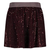 Meisjes Pailetten rok - Daily Princess van Jubel in de kleur Bordeaux in maat 128.