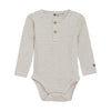 Jongens Body Longsleeve Striped van Daily7 Newborn in de kleur Off White in maat 68.
