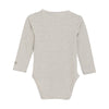 Jongens Body Longsleeve Striped van Daily7 Newborn in de kleur Off White in maat 68.