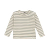 Jongens T-shirt Longsleeve Stripe van Daily7 Newborn in de kleur Off White in maat 68.