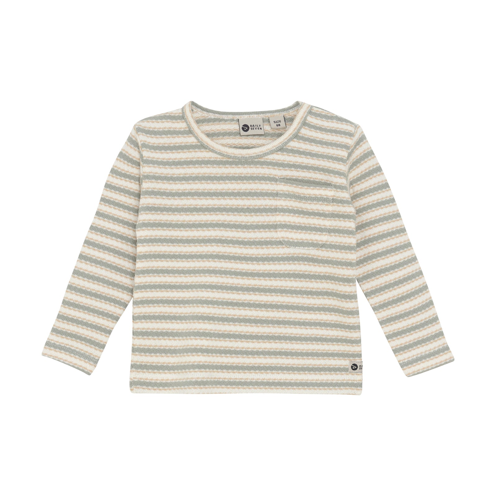 Daily7 Newborn T-shirt Longsleeve Stripe