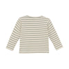 Jongens T-shirt Longsleeve Stripe van Daily7 Newborn in de kleur Off White in maat 68.