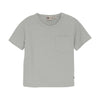 Jongens T-shirt Pocket van Daily7 Newborn in de kleur Cool Mint in maat 68.