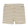 Jongens Shorts Striped van Daily7 Newborn in de kleur Off White in maat 68.