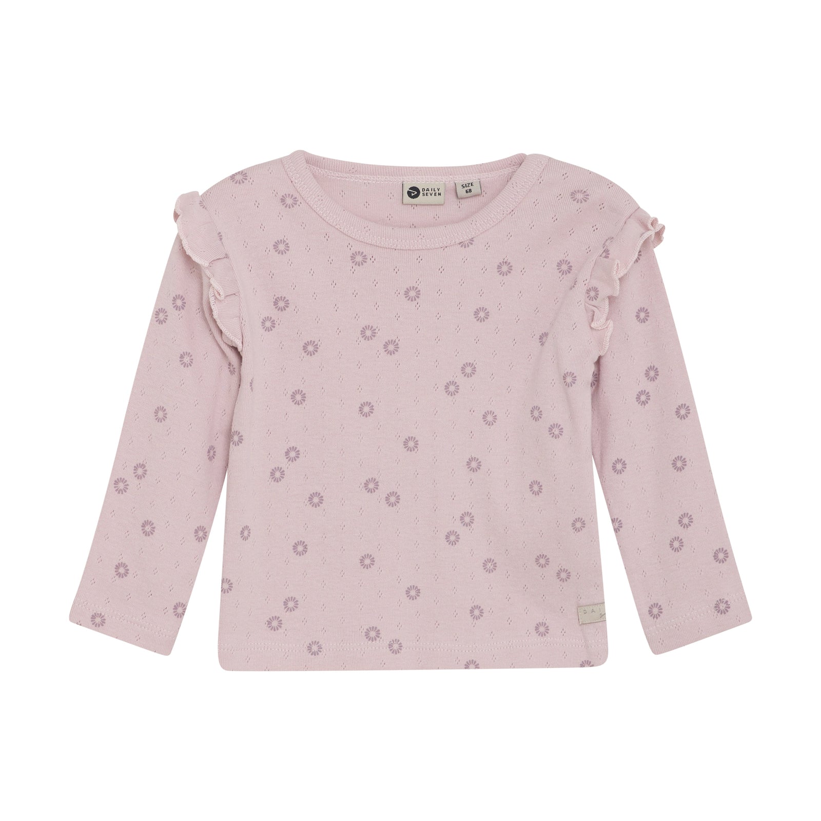 Daily7 Newborn T-shirt Longsleeve Flower