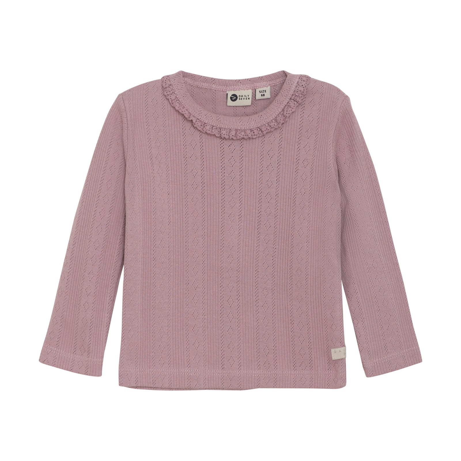 Daily7 Newborn T-shirt Longsleeve Pointelle