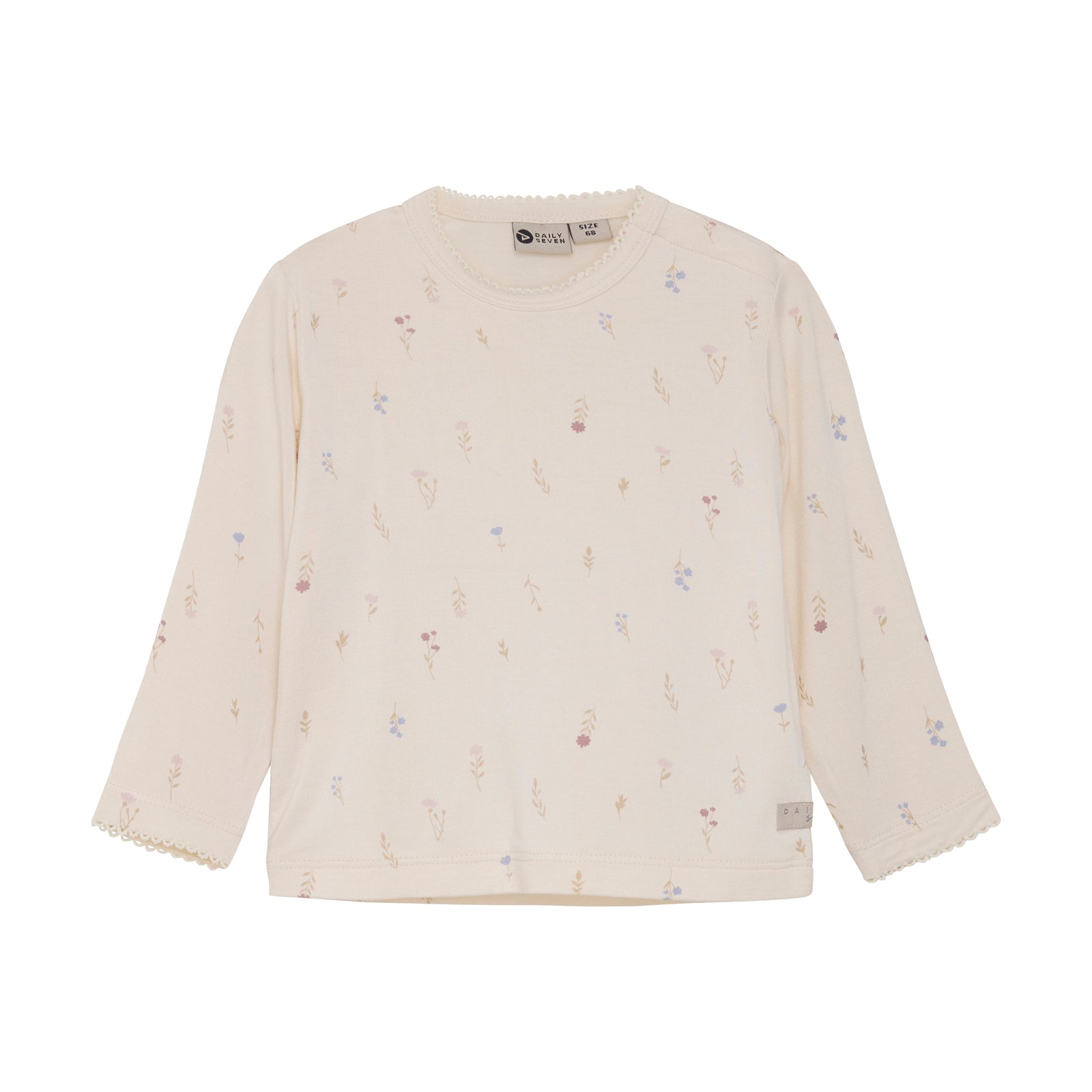 Daily7 Newborn T-shirt Longsleeve Flowerprint