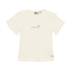 Meisjes T-shirt Print van Daily7 Newborn in de kleur Off White in maat 68.