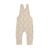 Meisjes Salopette Small Flower van Daily7 Newborn in de kleur Sandshell in maat 68.