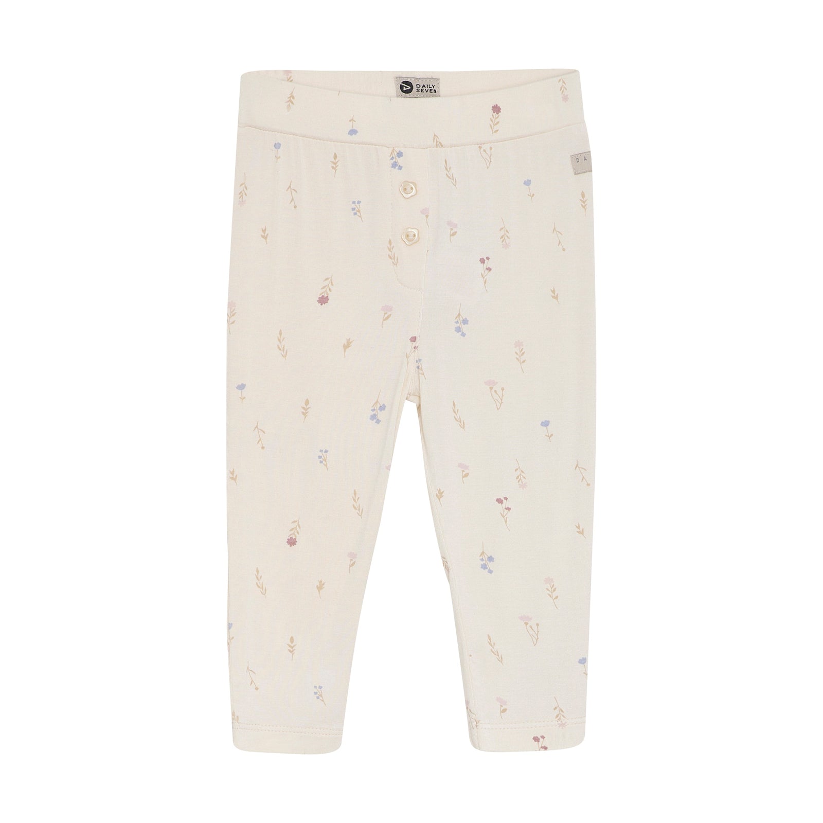 Daily7 Newborn Leggings Flower Print