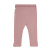Meisjes Leggings Pointelle  van Daily7 Newborn in de kleur Mauve in maat 68.
