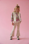 Jubel Flared broek rib - Dream About Summer