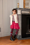 Meisjes Fake fur gilet - Daily Princess van Jubel in de kleur Offwhite in maat 128.