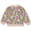 Meisjes Sweater AOP - Dream About Summer van Jubel in de kleur Zand in maat 128.