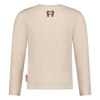 Meisjes Longsleeve - City Chic van Jubel in de kleur Offwhite in maat 128.