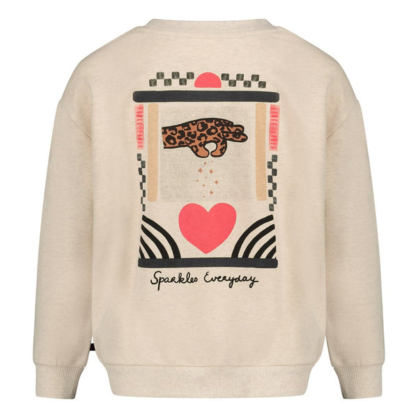 Jubel Sweater met backprint relaxed fit - City Chic