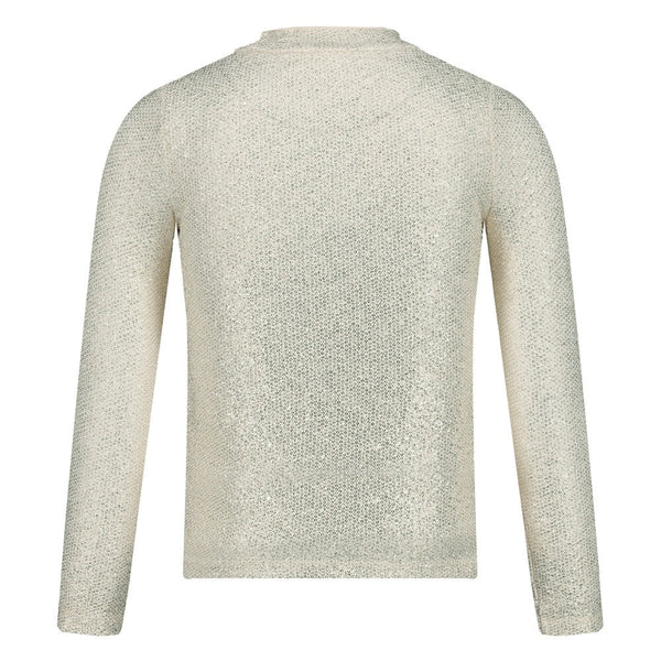 Meisjes Longsleeve crinkle - Daily Princess van Jubel in de kleur Offwhite in maat 128.