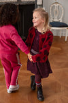 Meisjes Sweater - Daily Princess van Jubel in de kleur Cerise in maat 128.