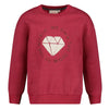 Meisjes Sweater - Daily Princess van Jubel in de kleur Cerise in maat 128.