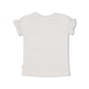 Meisjes T-shirt - Sunny Side Up van Jubel in de kleur Wit in maat 128.