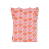 Meisjes T-shirt AOP - Berry Nice van Jubel in de kleur l.Roze in maat 128.