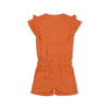 Meisjes Jumpsuit kort - Sunny Side Up van Jubel in de kleur Terracotta in maat 128.