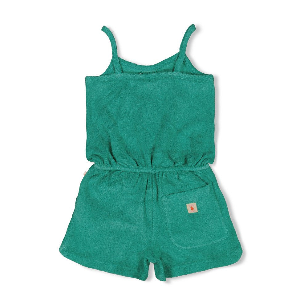 Meisjes Jumpsuit kort - Berry Nice van Jubel in de kleur Groen in maat 128.
