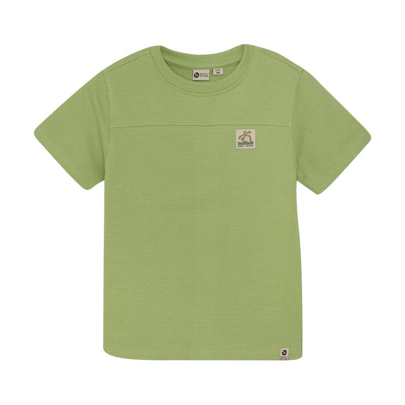 Jongens T-shirt Daily7 van Daily7 in de kleur Tendril in maat 128.