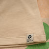 Jongens T-shirt Structure Print van Daily7 in de kleur Latte Sand in maat 128.