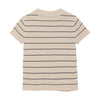 Jongens Knitted Polo van Daily7 in de kleur Sandshell in maat 128.