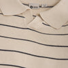 Jongens Knitted Polo van Daily7 in de kleur Sandshell in maat 128.
