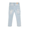 Jongens 2600 Straight Worker Fit Jeans van Daily7 in de kleur Light Denim Blue in maat 128.