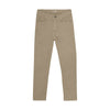 Jongens Twill Pants Skinny Fit van Daily7 in de kleur Desert Olive in maat 128.