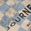 Jongens Oversized Sweater Check Print van Daily7 in de kleur Ashley Blue in maat 128.