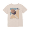 Jongens T-shirt Structure Backprint van Daily7 in de kleur Sandshell in maat 128.