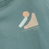 Jongens T-shirt Print van Daily7 in de kleur Ocean Green  in maat 128.