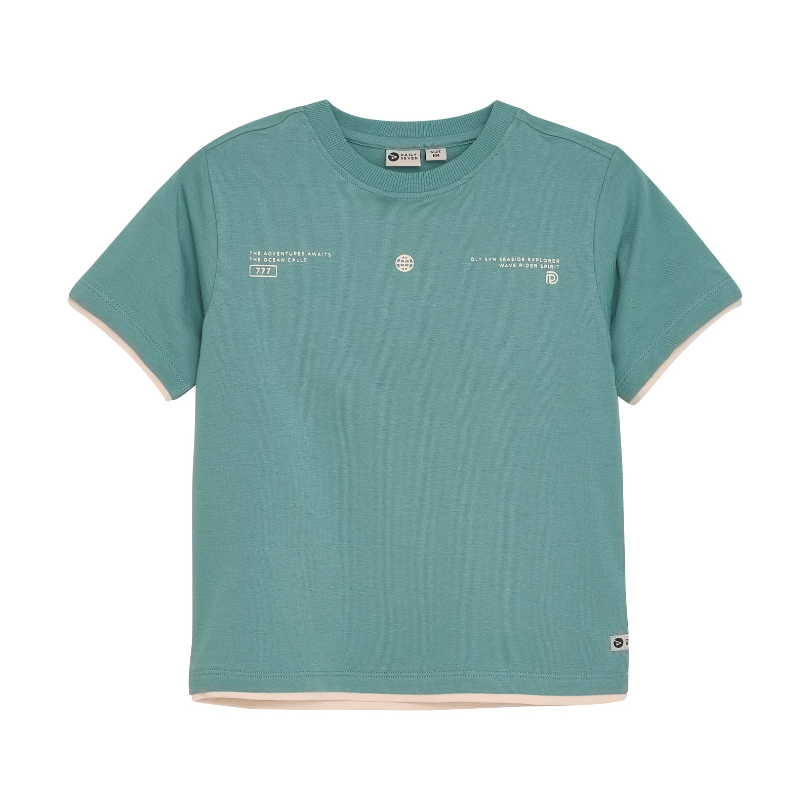 Daily7 T-shirt Double Layer