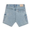 Jongens Cargo Denim Shorts van Daily7 in de kleur Medium Denim in maat 128.