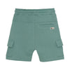 Jongens Cargo Shorts van Daily7 in de kleur Ocean Green  in maat 128.