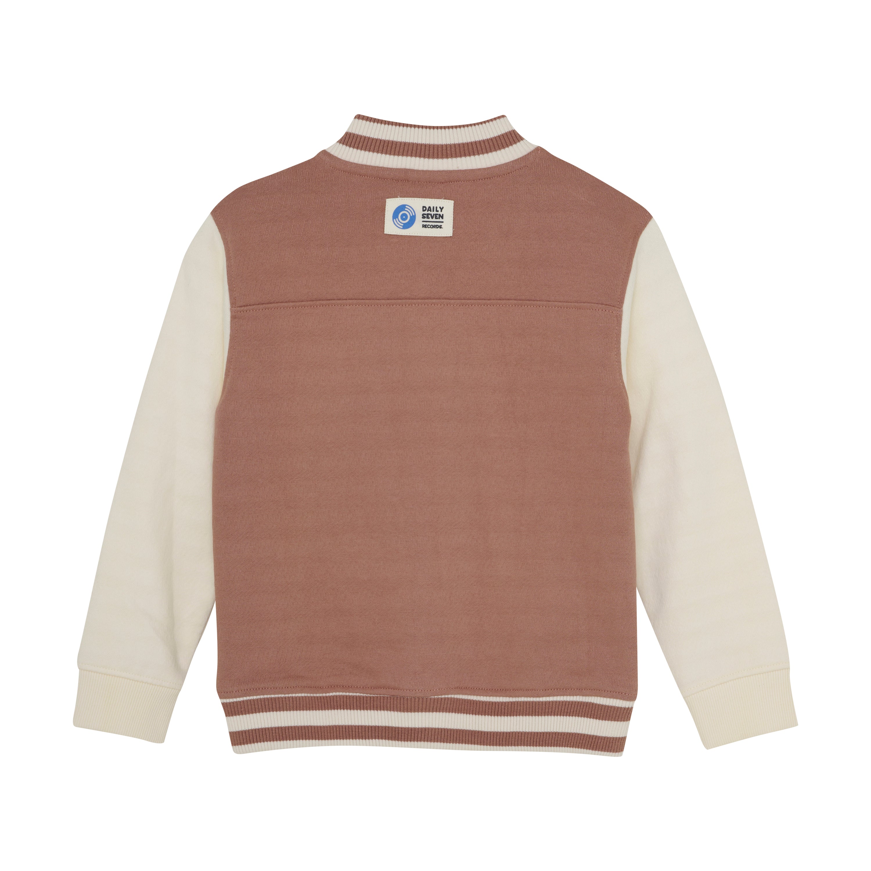 Jongens Oversized Bomberjacket van Daily7 in de kleur Burlwood  in maat 128.