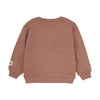 Jongens Oversized Sweater Artwork van Daily7 in de kleur Burlwood  in maat 128.