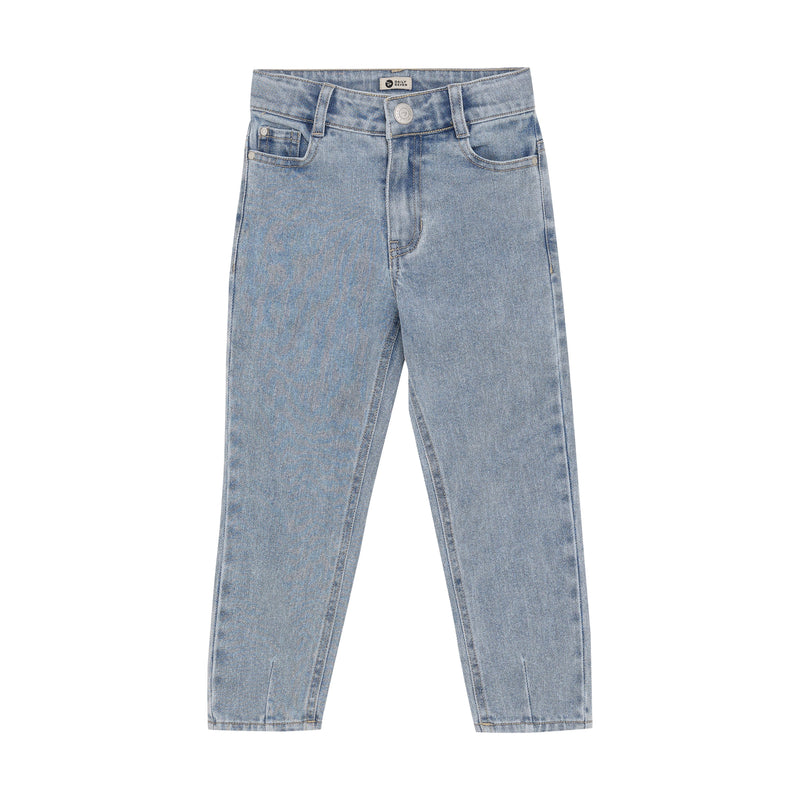 Jongens Jeans Relaxed Fit  van Daily7 in de kleur Denim in maat 128.