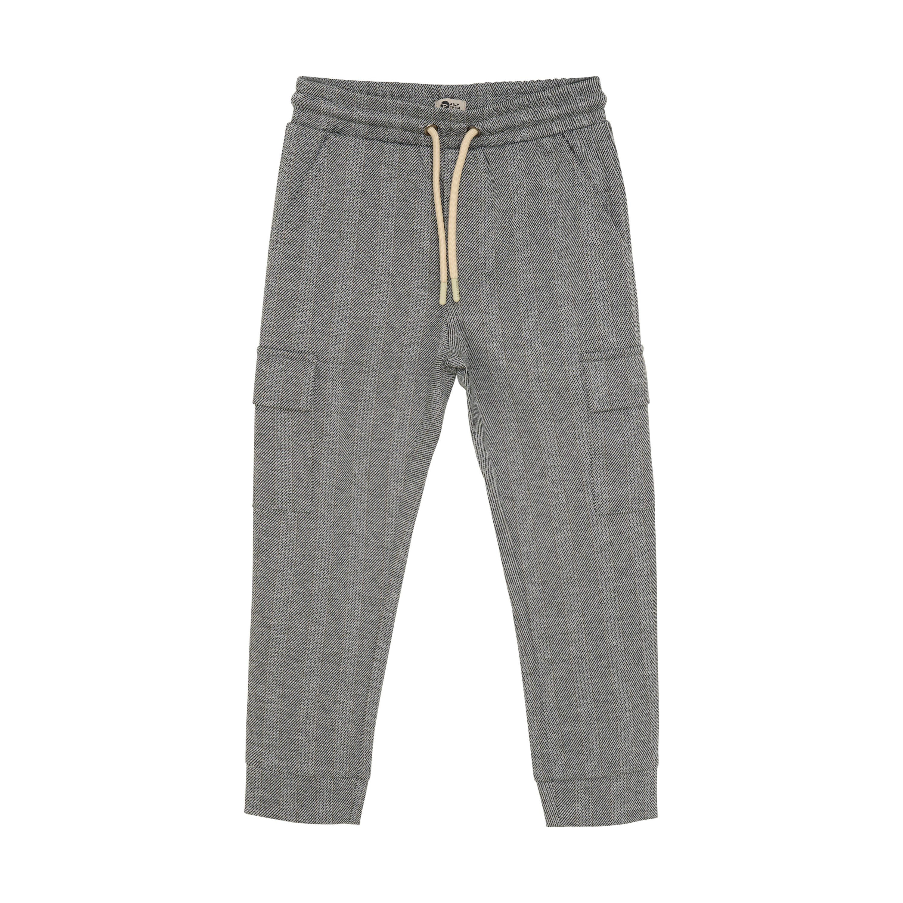 Jongens Stripe Cargo Pants van Daily7 in de kleur Grey in maat 128.