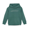Jongens Hoodie Backprint van Daily7 in de kleur Blue Spruce in maat 128.