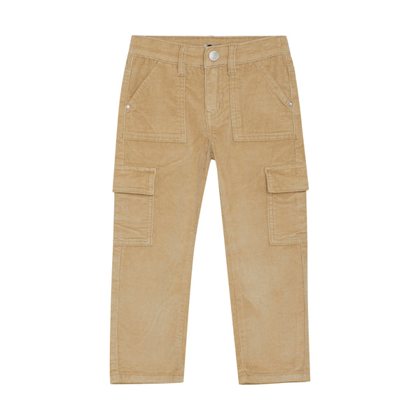 Jongens Corduroy Pants van Daily7 in de kleur Light Chestnut in maat 128.