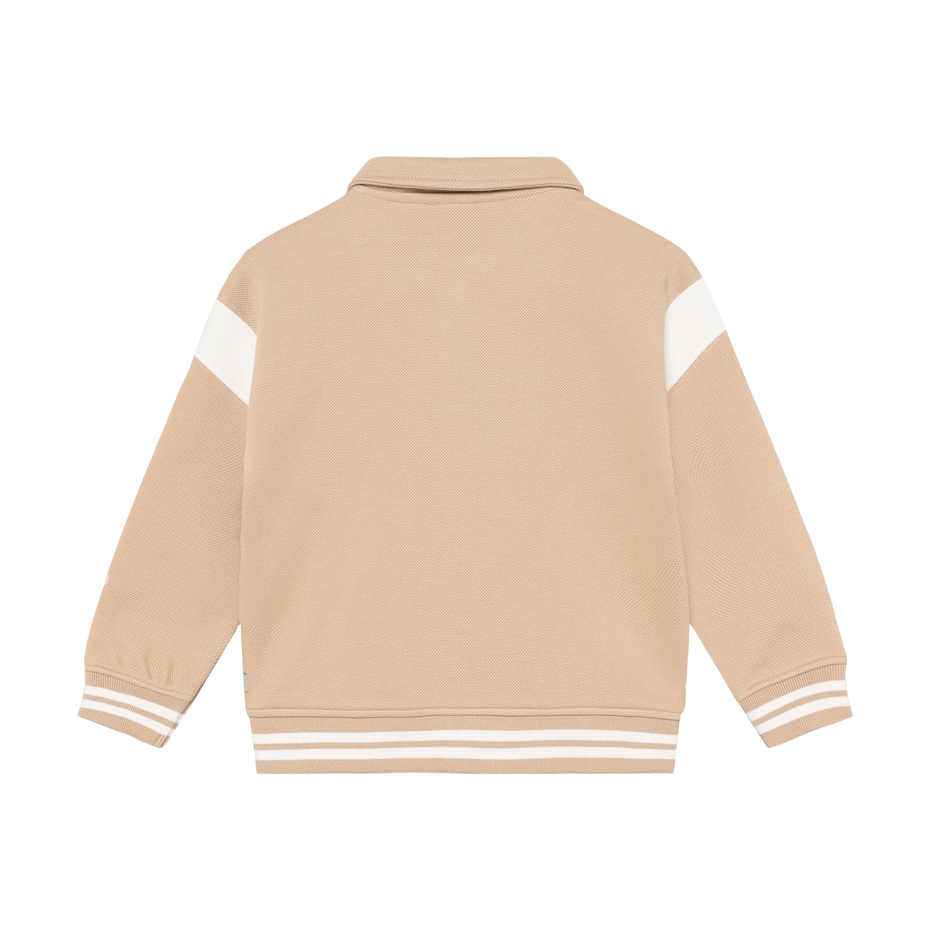 Jongens Oversized Bomberjacket van Daily7 in de kleur Latte Sand in maat 128.