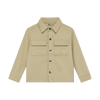 Jongens Shirt Jacket Structure  van Daily7 in de kleur Pale Olive Green in maat 128.