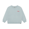 Jongens Oversized Sweater Nappy van Daily7 in de kleur Celestial Blue in maat 128.