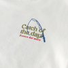 Jongens T-shirt Longsleeve Backprint van Daily7 in de kleur Egret in maat 128.
